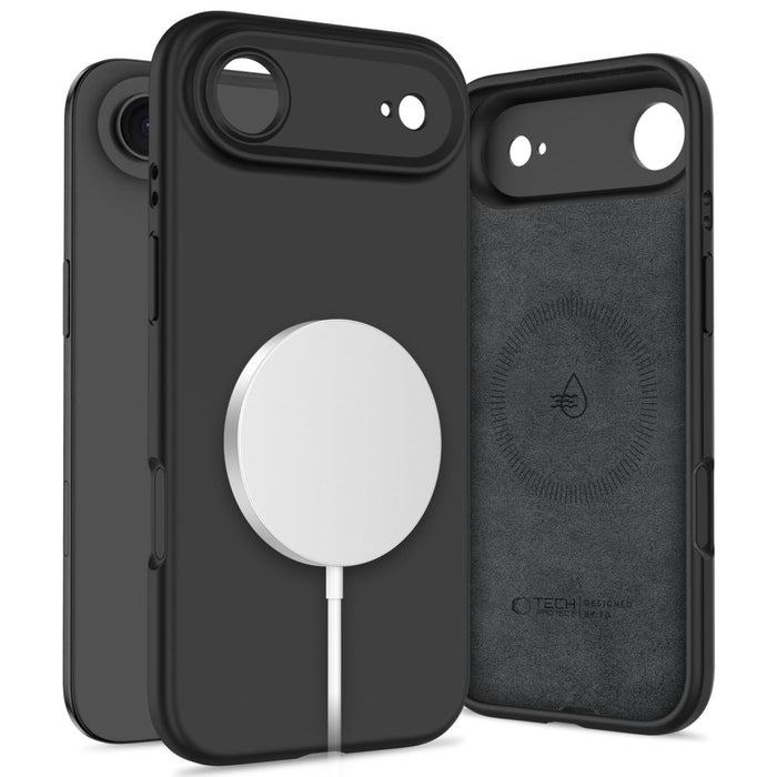 Tech-Protect Silicone MagSafe Case for iPhone 17 Air - Black