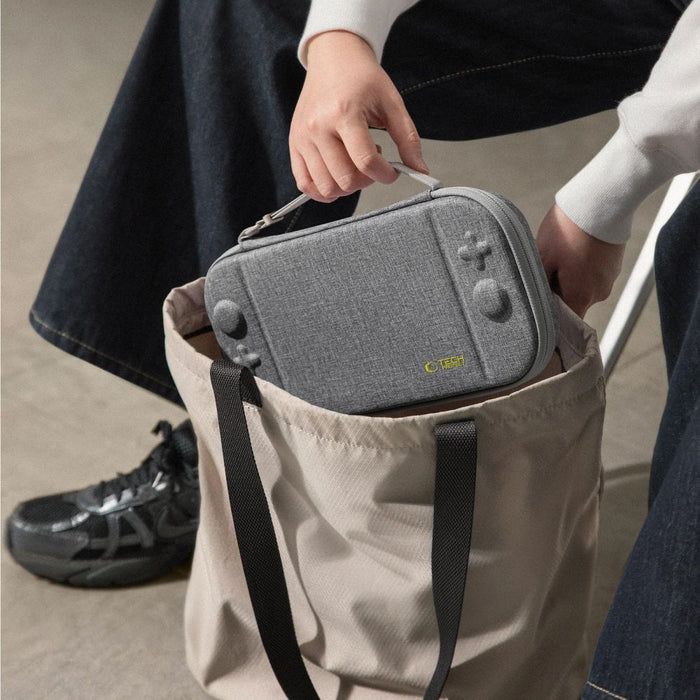 Tech-Protect Slim Pouch for Nintendo Switch 2 - Gray