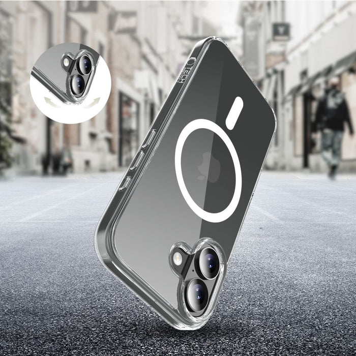 Tech-Protect FlexAir Hybrid MagSafe Case for iPhone 17 - Clear