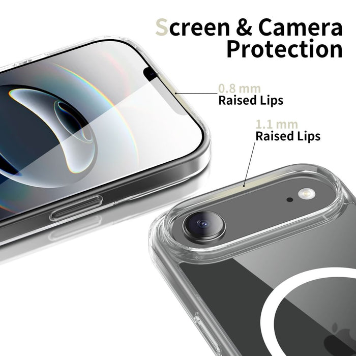 Tech-Protect FlexAir Hybrid MagSafe Case for iPhone 17 Air - Clear