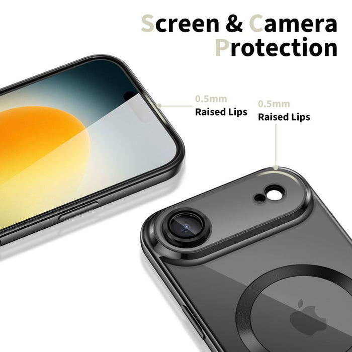 Tech-Protect MagFlex MagSafe Case for iPhone 17 Air - Clear Black