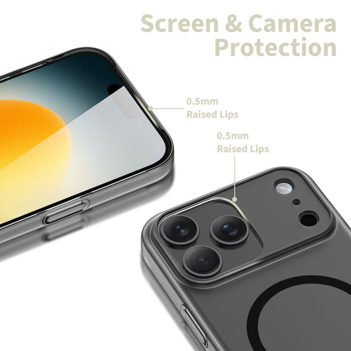 Tech-Protect MagSlim MagSafe Case for iPhone 17 Pro - Matte Black