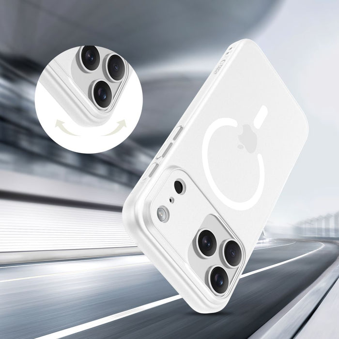 Tech-Protect MagSlim MagSafe Case for iPhone 17 Pro - Matte White