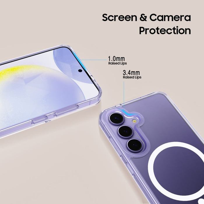 Tech-Protect FlexAir Hybrid MagSafe Case for Samsung Galaxy A17 4G / 5G - Transparent