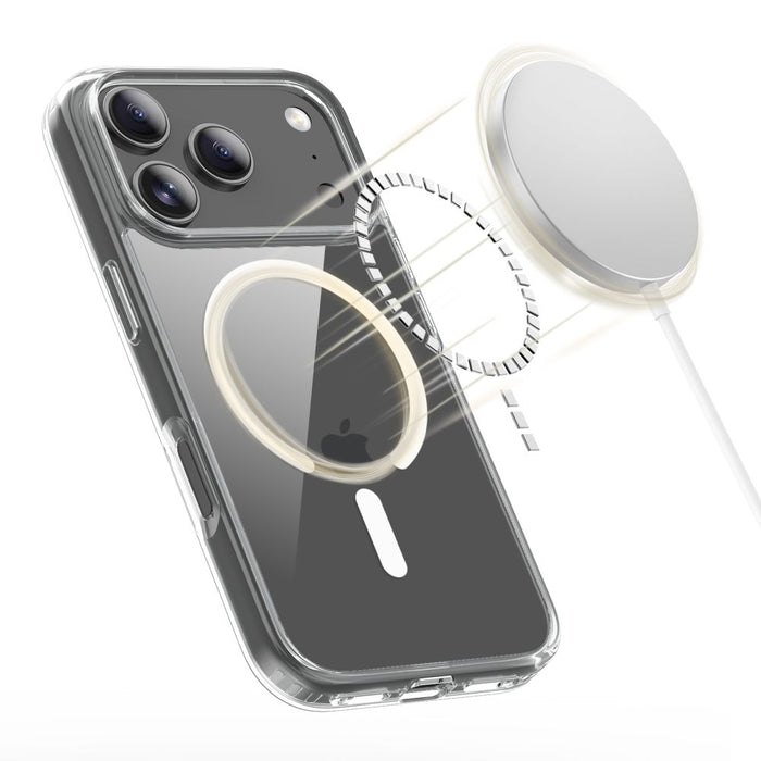 Tech-Protect FlexAir Hybrid MagSafe Case for iPhone 17 Pro - Clear