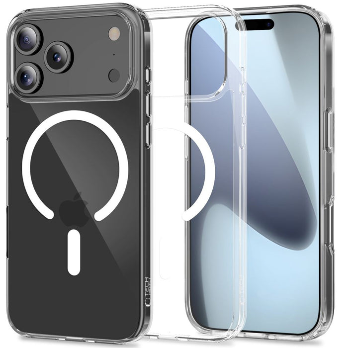 Tech-Protect FlexAir Hybrid MagSafe Case for iPhone 17 Pro - Clear