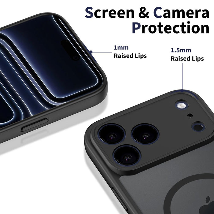 Tech-Protect BasicMag MagSafe Case for iPhone 17 Pro Max - Matte Black