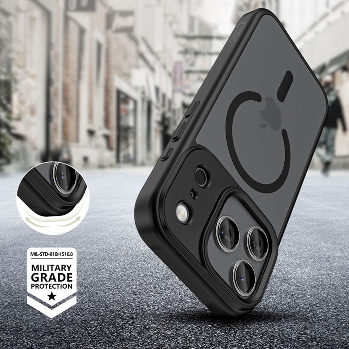 Tech-Protect MagMat MagSafe Case for iPhone 17 Pro - Matte Black