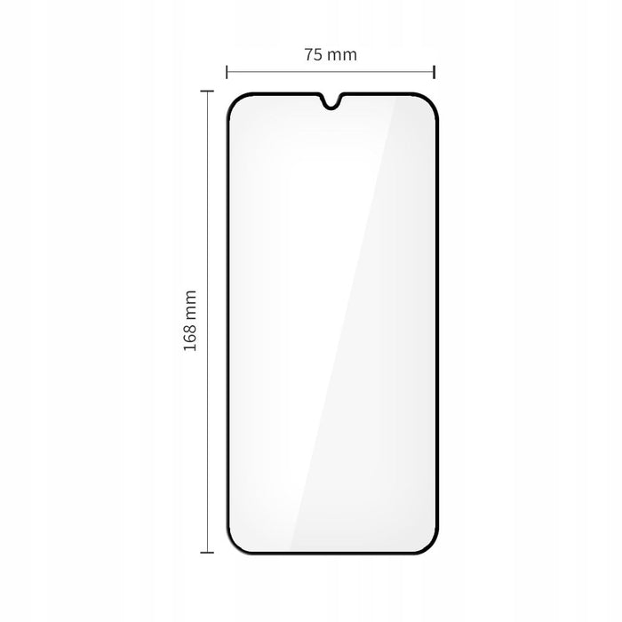 Tech-Protect Glass Fit+ 2-pack tempered glass for Xiaomi Poco M7 - black