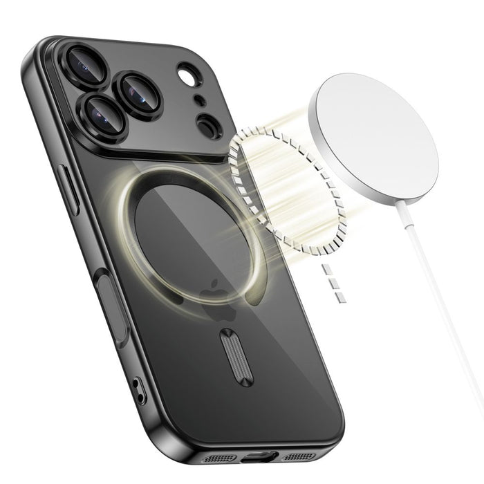 Tech-Protect MagFlex MagSafe Case for iPhone 17 Pro - Clear Black