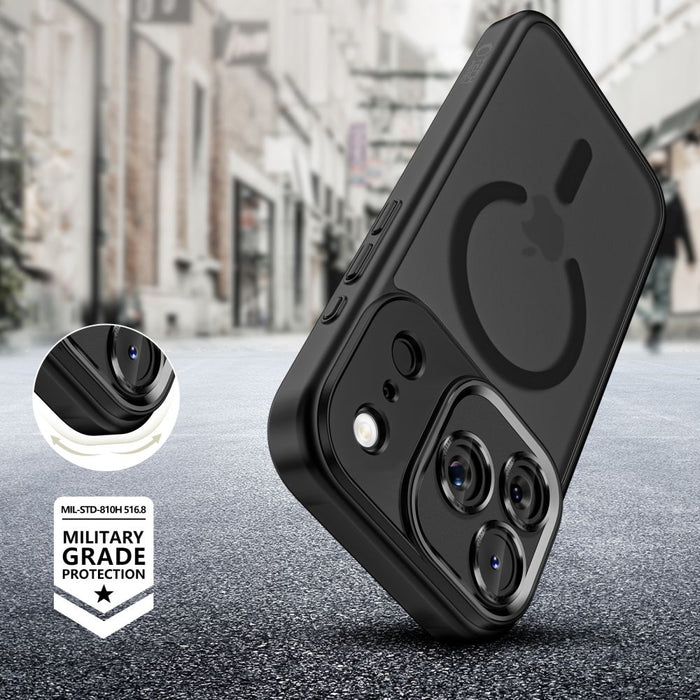 Tech-Protect MagCam MagSafe Case for iPhone 17 Pro - Matte Black