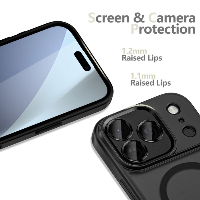 Tech-Protect MagCam MagSafe Case for iPhone 17 Pro Max - Matte Black
