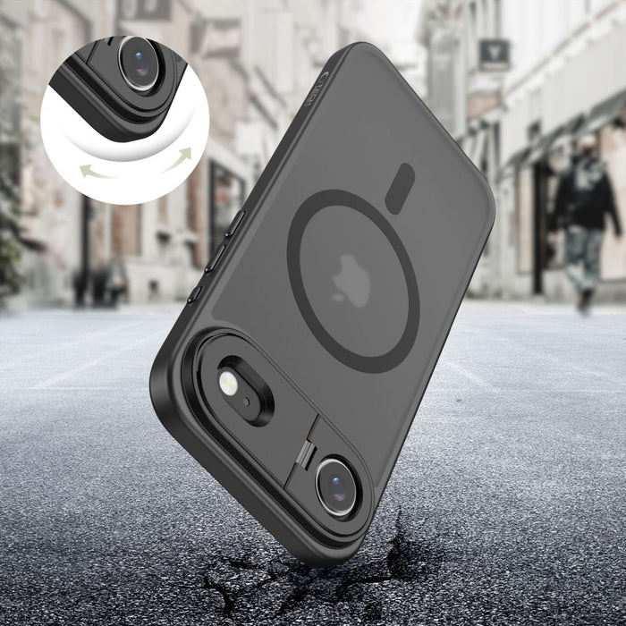 Tech-Protect MagStand MagSafe Case for iPhone 17 Air - Matte Black