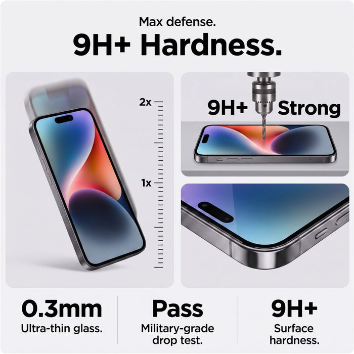 Tech-Protect Glass Spy+ 2-pack Privacy Glass for Samsung Galaxy A16 4G / 5G / A26 5G / A17 4G / 5G