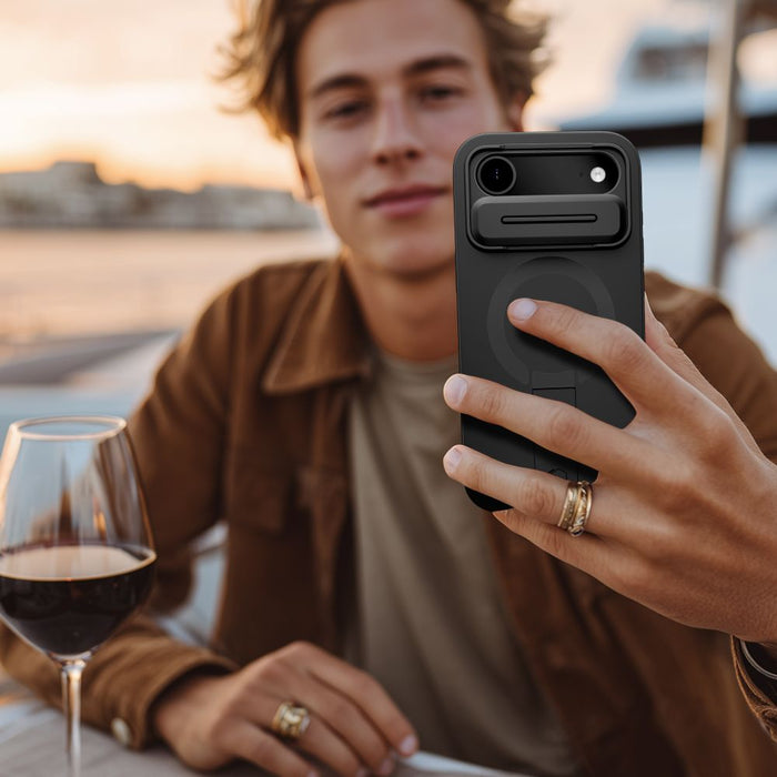 Tech-Protect Kevlar Aura MagSafe Case for iPhone Air - Black