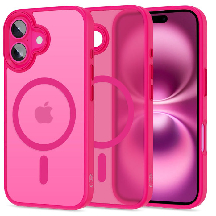 Tech-Protect MagMat MagSafe Case for iPhone 16 - Pink