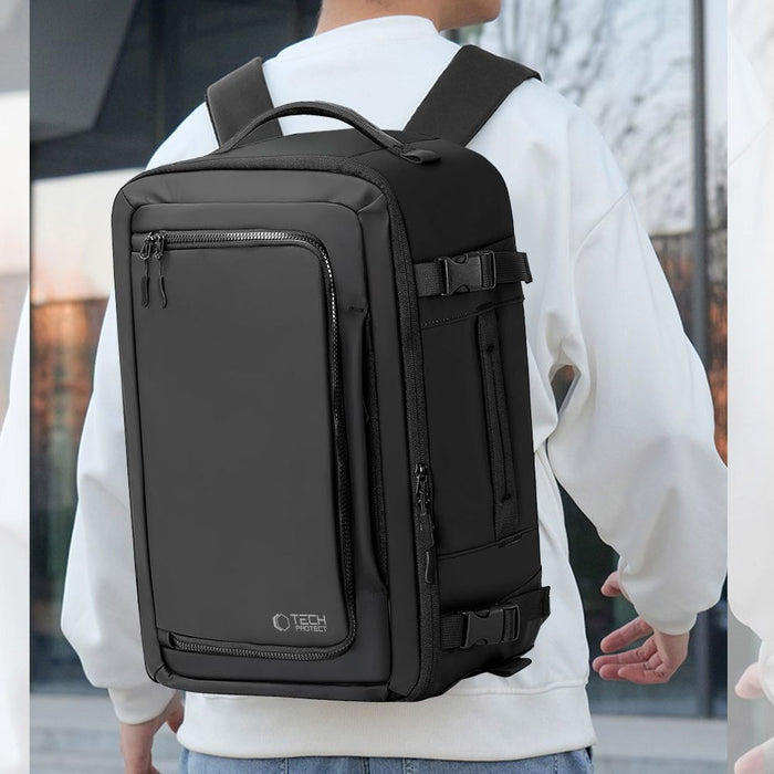Tech-Protect Defender S50 Backpack for Ryanair &amp; Wizzar, 20L Laptop - Olive
