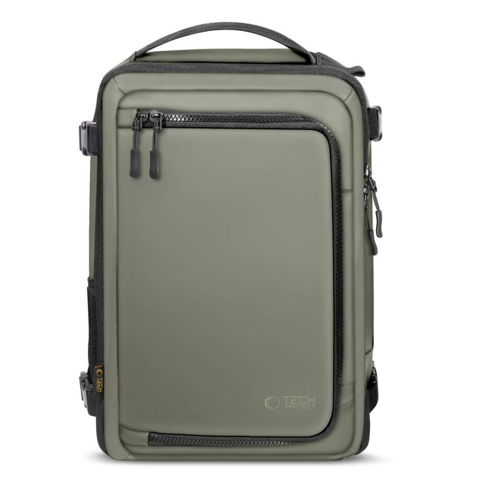 Tech-Protect Defender S50 Backpack for Ryanair &amp; Wizzar, 20L Laptop - Olive