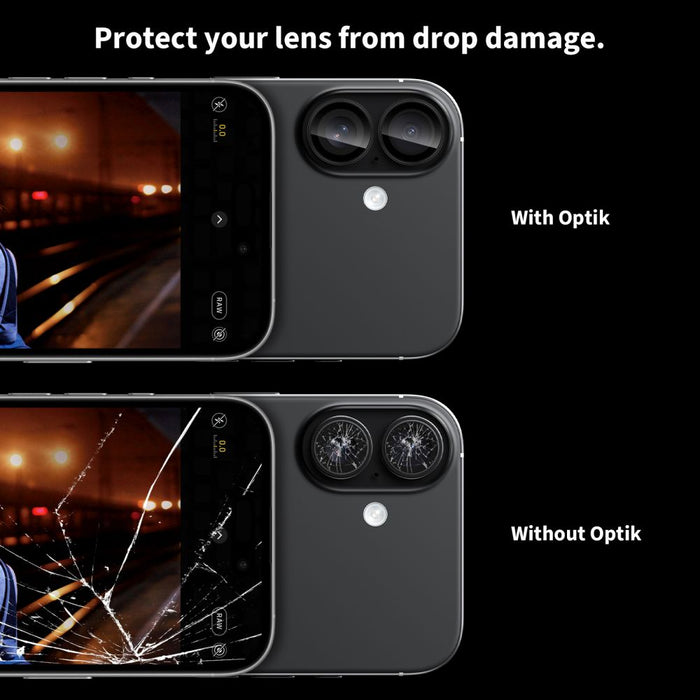 Tech-Protect Camring Fit+ Camera Cover for iPhone 17 - Purple