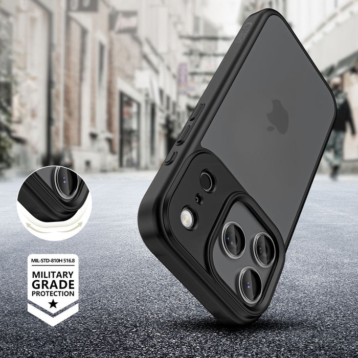 Tech-Protect MagMat Case for iPhone 17 Pro Max - Matte Black