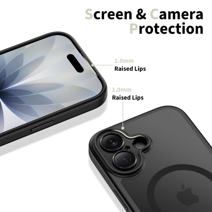 Tech-Protect Magpeak Magsafe CC Case for iPhone 17 - Matte Black