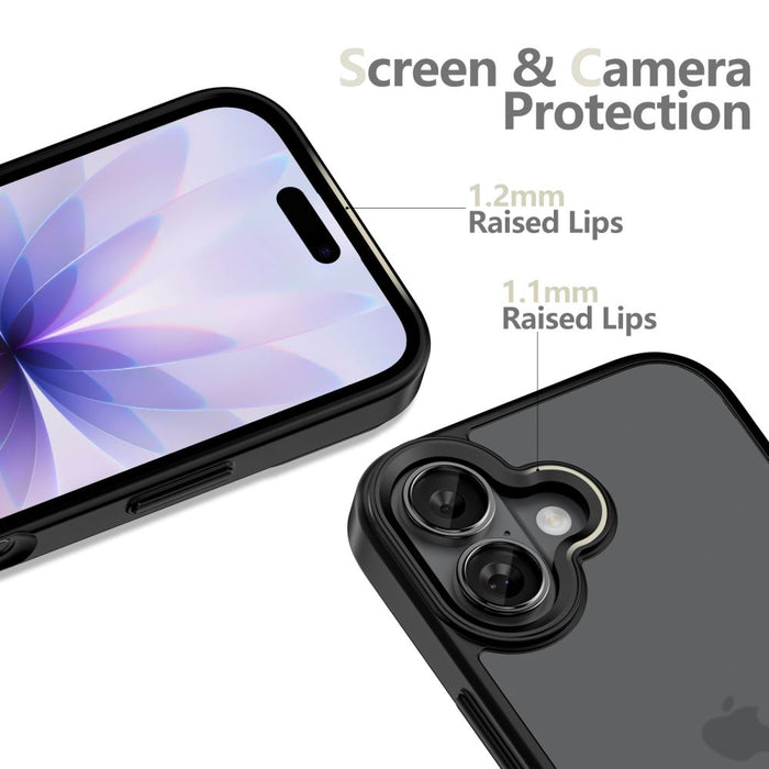 Tech-Protect MagMat iPhone 17 Case - Matte Black