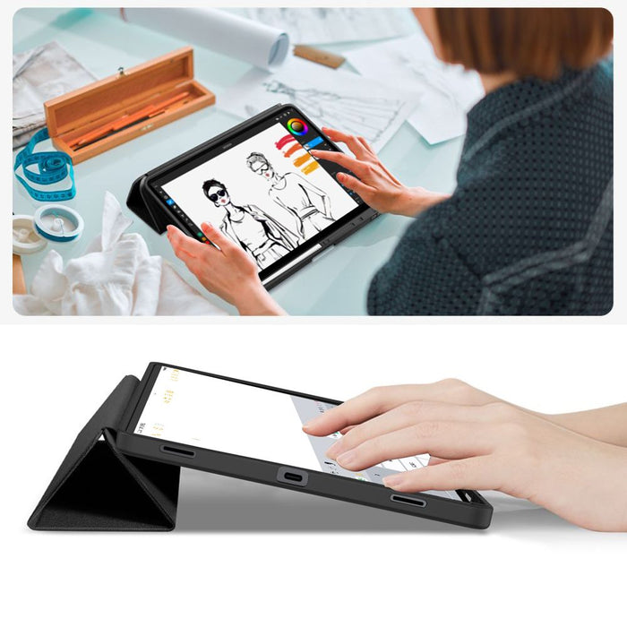 Tech-Protect SC Pen Case for Samsung Galaxy Tab S8 Ultra / S9 Ultra / S10 Ultra / S11 Ultra 14.6 - Black