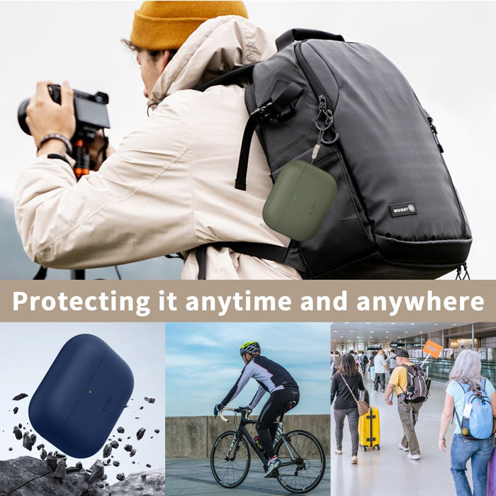 Tech-Protect Silicone Case for AirPods Pro 3 - Purple