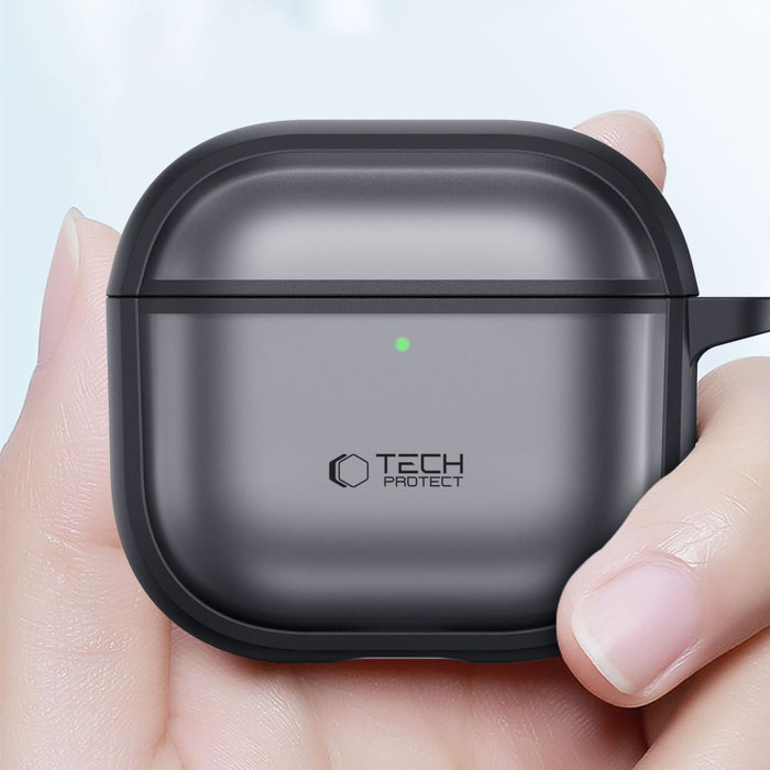 Tech-Protect Silicone Case for AirPods Pro 3 - Matte Black