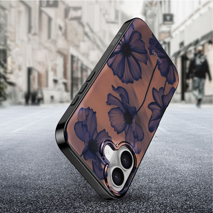 Tech-Protect Lamano MagSafe case for iPhone 17 - brown-purple