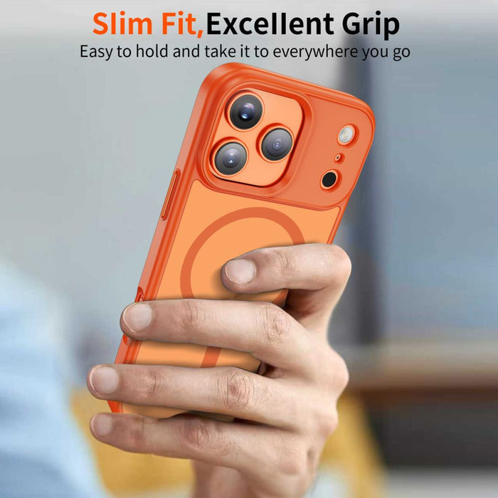 Tech-Protect MagMat MagSafe Case for iPhone 17 Pro Max - Orange