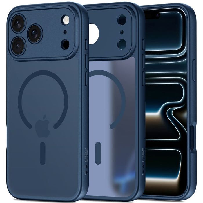 Tech-Protect BasicMag MagSafe Case for iPhone 17 Pro Max - Navy Blue