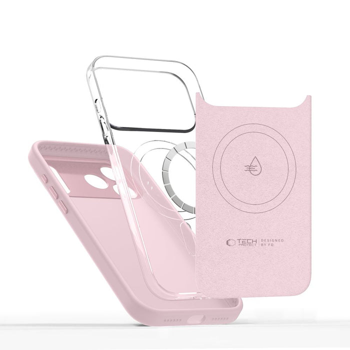 Tech-Protect Uniq MagSafe case for iPhone 17 Pro - pink