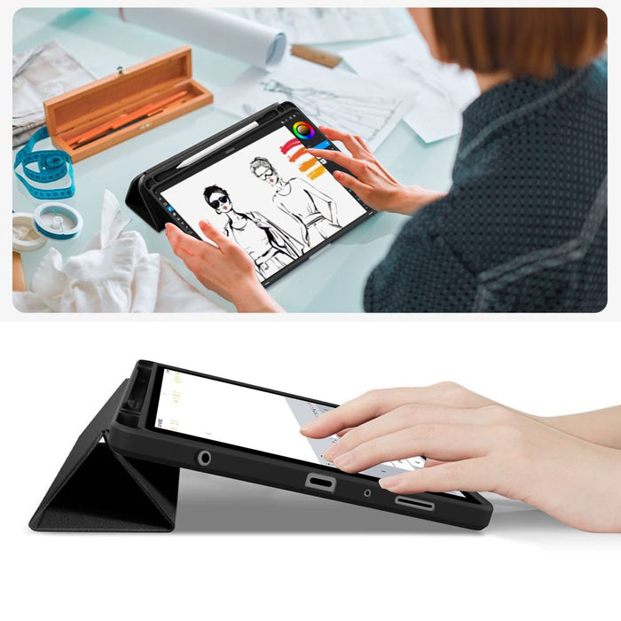 Tech-Protect SC Pen Hybrid Case for Samsung Galaxy Tab A9+ / A11+ Plus 11.0 X210 / X215 / X216 / X230 / X235 / X236 - Black