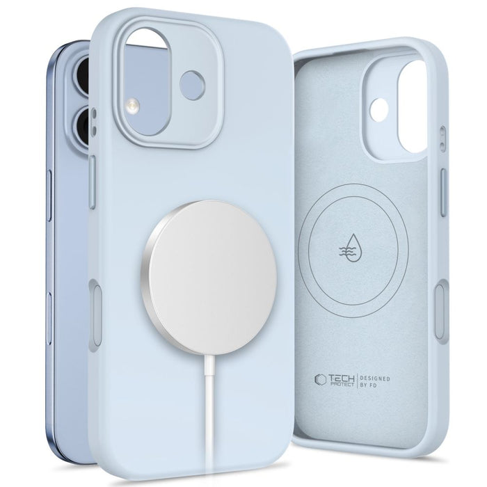 Tech-Protect Uniq MagSafe case for iPhone 17 - blue