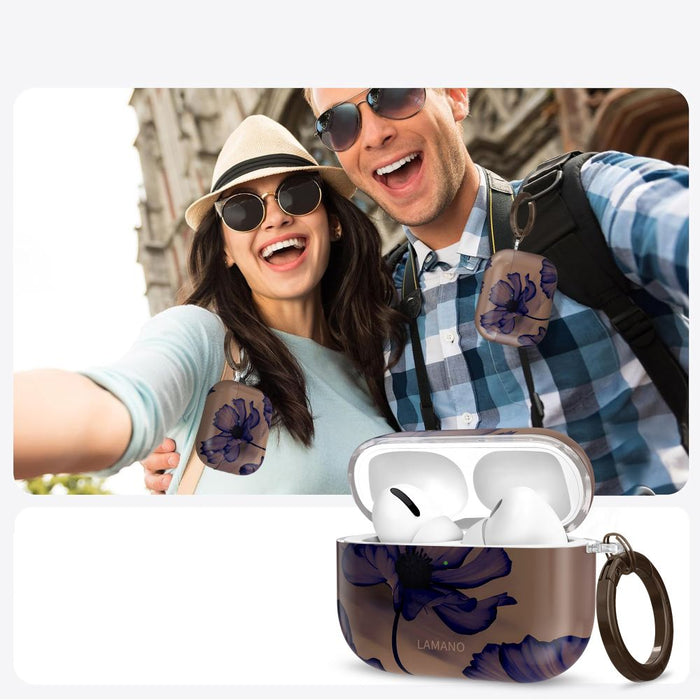 Tech-Protect Lamano case for AirPods 3 Pro - brown and purple