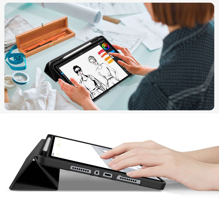 TechProtect SmartCase Pen Case for Xiaomi Poco Pad M1 / Redmi Pad 2 Pro 12.1 - Black