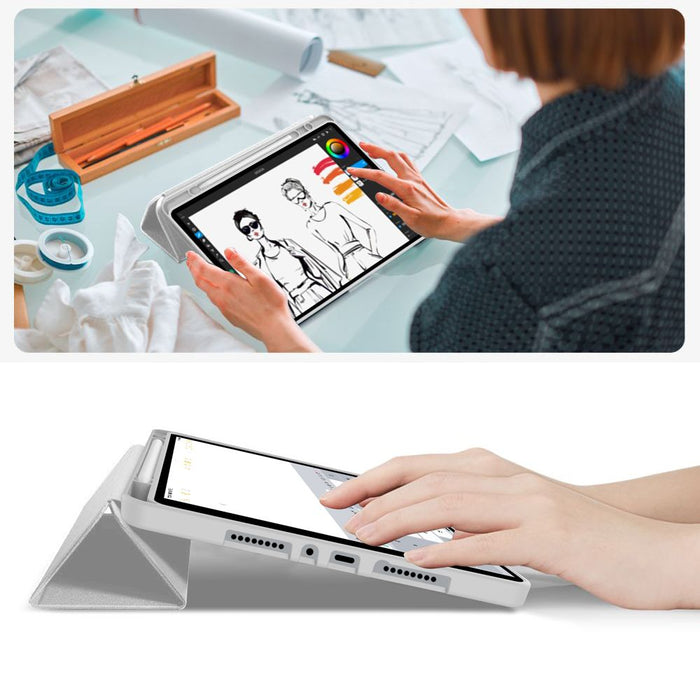 TechProtect SmartCase Pen case for Xiaomi Poco Pad M1 / Redmi Pad 2 Pro 12.1 - gray