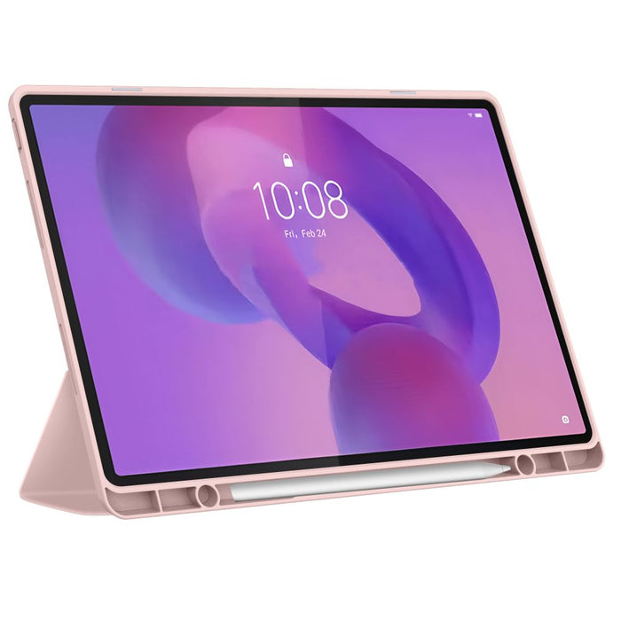 TechProtect SmartCase Pen Case for Lenovo Idea Tab Plus 12.1 TB-361 - Pink