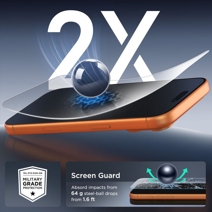 Tech-Protect Tempered Glass Bundle 10-pack for iPhone 16 Pro / 17 / 17 Pro
