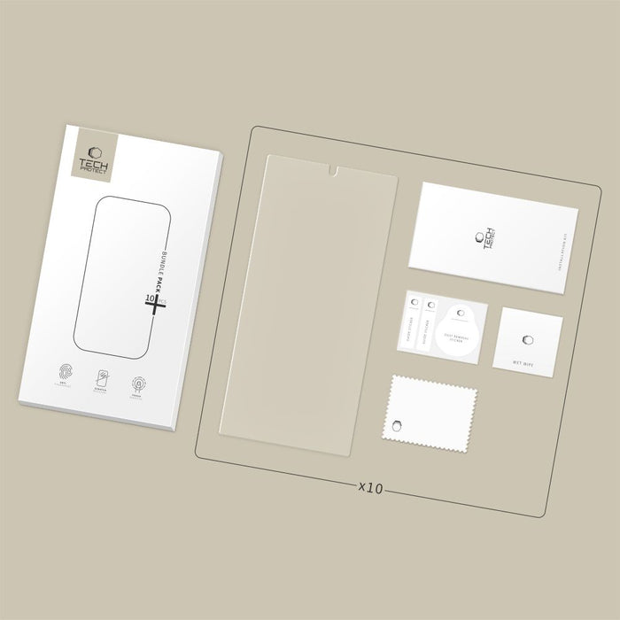 Tech-Protect Tempered Glass Bundle 10-pack for Samsung Galaxy S24