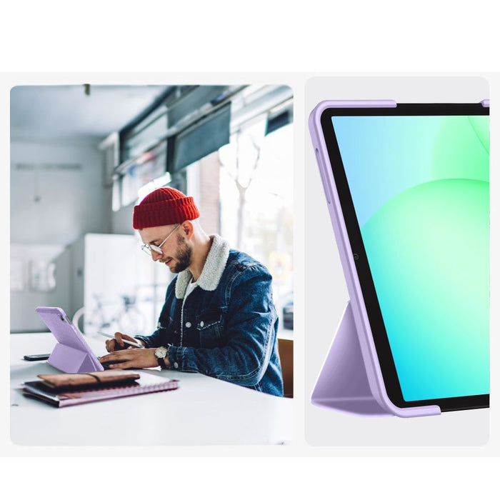 TechProtect SmartCase for Samsung Galaxy Tab A9+ / A11+ Plus 11.0 X210 / X215 / X216 / X230 / X235 / X236 - Purple