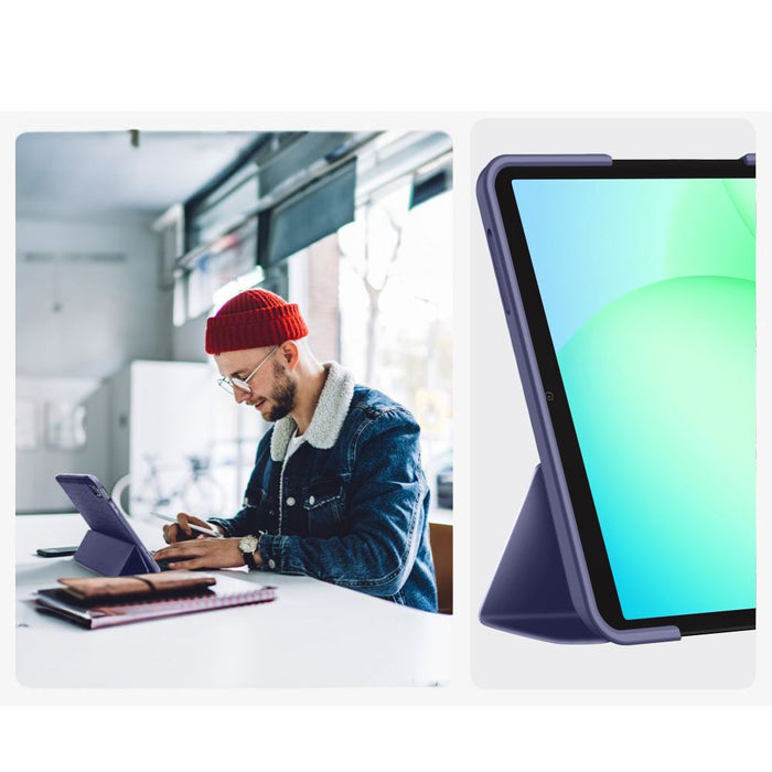 TechProtect SmartCase for Samsung Galaxy Tab A9+ / A11+ Plus 11.0 X210 / X215 / X216 / X230 / X235 / X236 - Navy Blue
