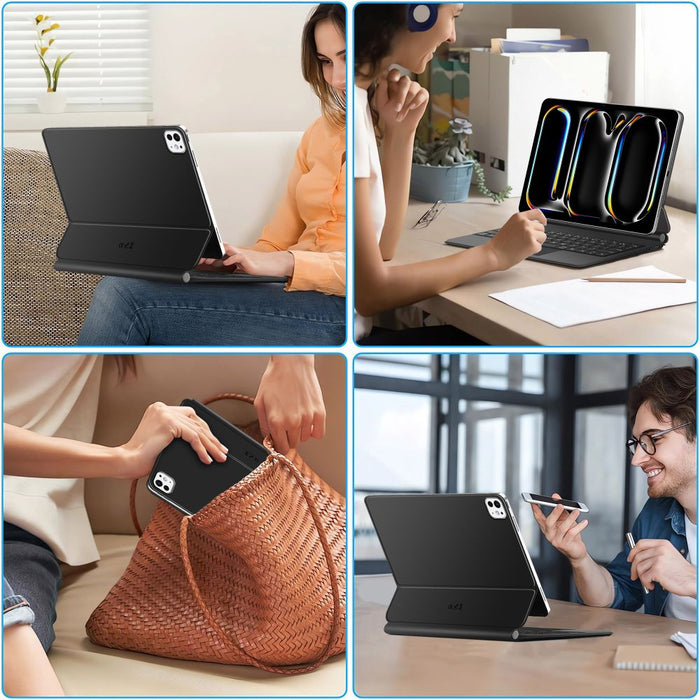 Tech-Protect SmartCase Magnetic for iPad Pro 11” 5/6 2024-2025 - Black