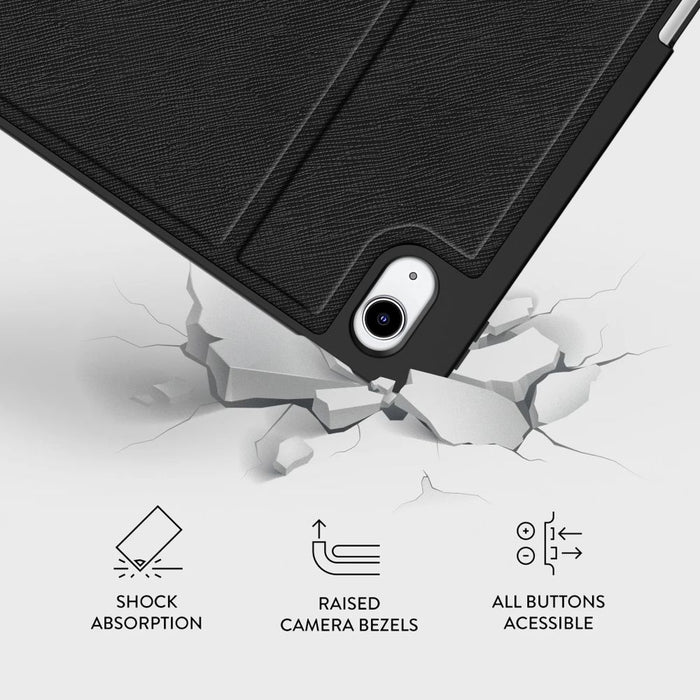Tech-Protect Lamano case for iPad 10.9” 10 / 2022 / 11” 11 / 2025 - brown and black