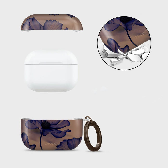 Tech-Protect Lamano case for AirPods Pro 1 / 2 - brown-purple