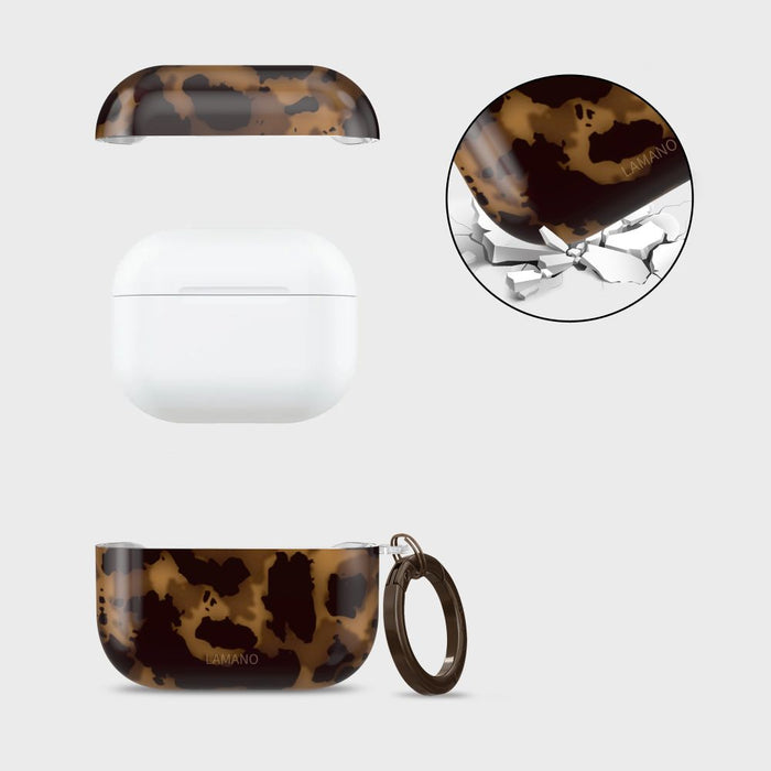 Tech-Protect Lamano case for AirPods Pro 1 / 2 - black and brown