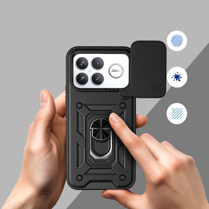 Tech-Protect CamShield Pro Case for Xiaomi Poco F8 Ultra - Black