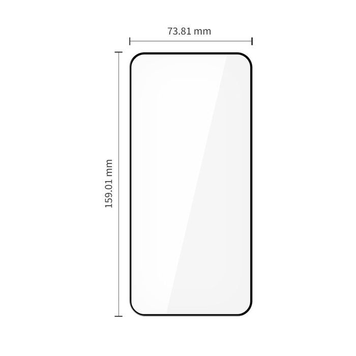 Tech-Protect Glass Fit+ 2-Pack Tempered Glass for Xiaomi Redmi Note 15 Pro 5G - Black