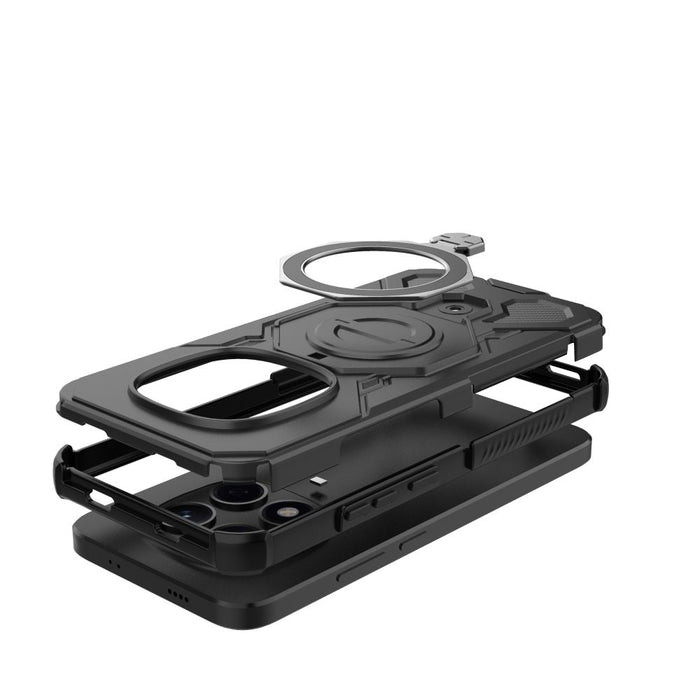 Tech-Protect TacticStand MagSafe Case for Xiaomi Redmi Note 15 Pro 5G - Black